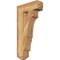 Ekena Millwork Balboa Craftsman Rough Sawn Bracket, Western Red Cedar, 4"W x 14"D x 26"H BKT04X14X26BOA04RWR - alternate 1